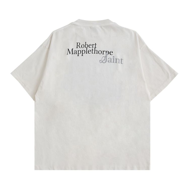 SAINT Mxxxxxx x Robert Mapplethorpe Embrace Tee White