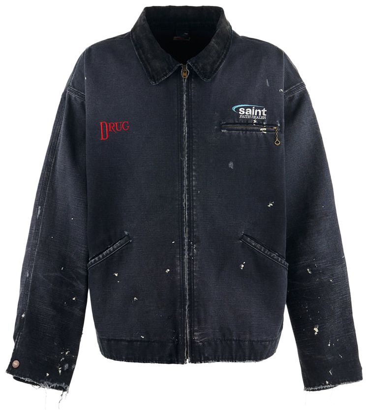 SAINT Mxxxxxx Detroit Jacket Black