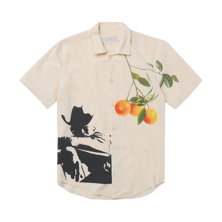 One Of These Days Angel Of The Field Camp Shirt Ivory