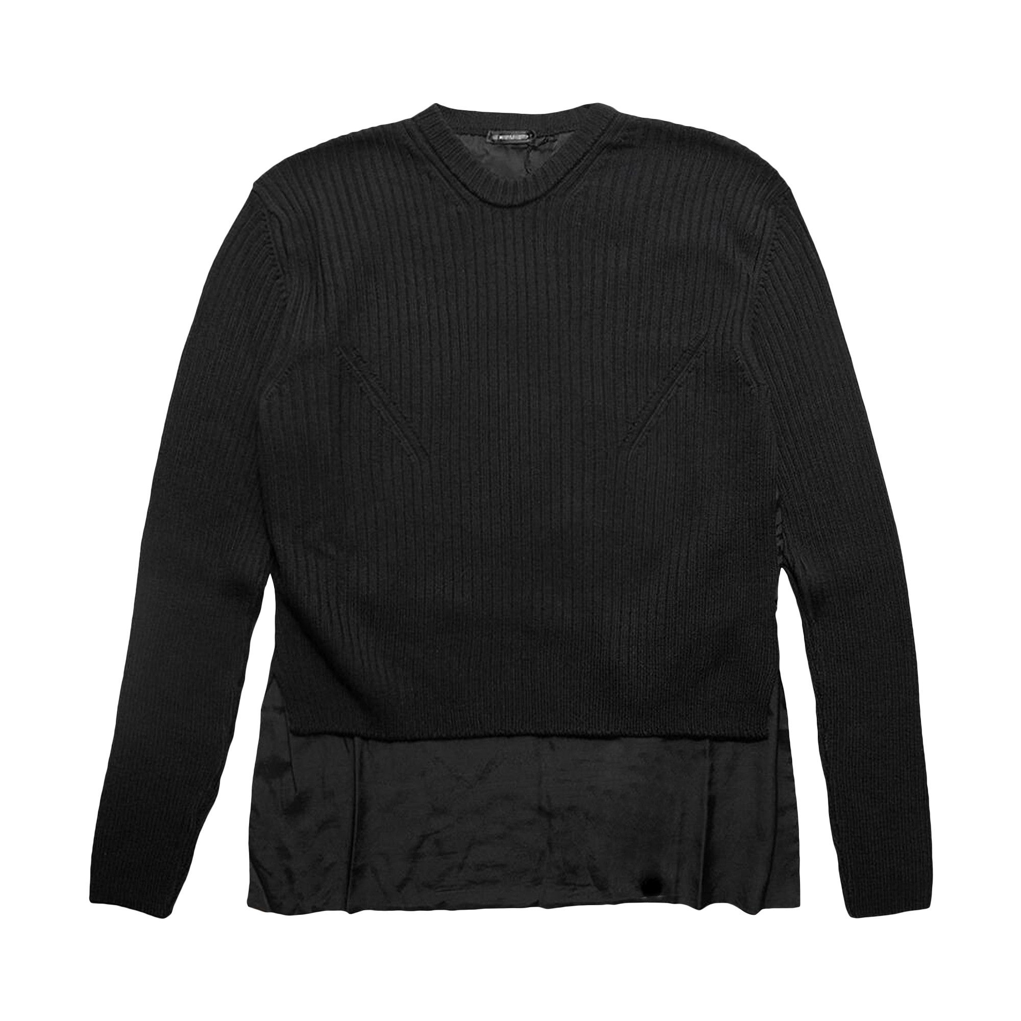 Buy Ann Demeulemeester Thorvald Darted Sweater 'Black' - 2402 M