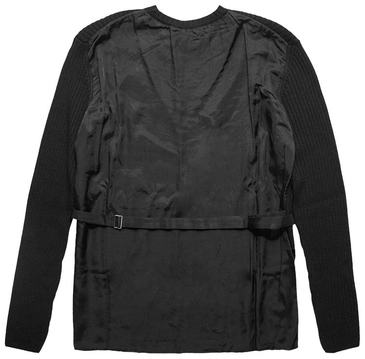 Ann Demeulemeester Thorvald Darted Sweater Black