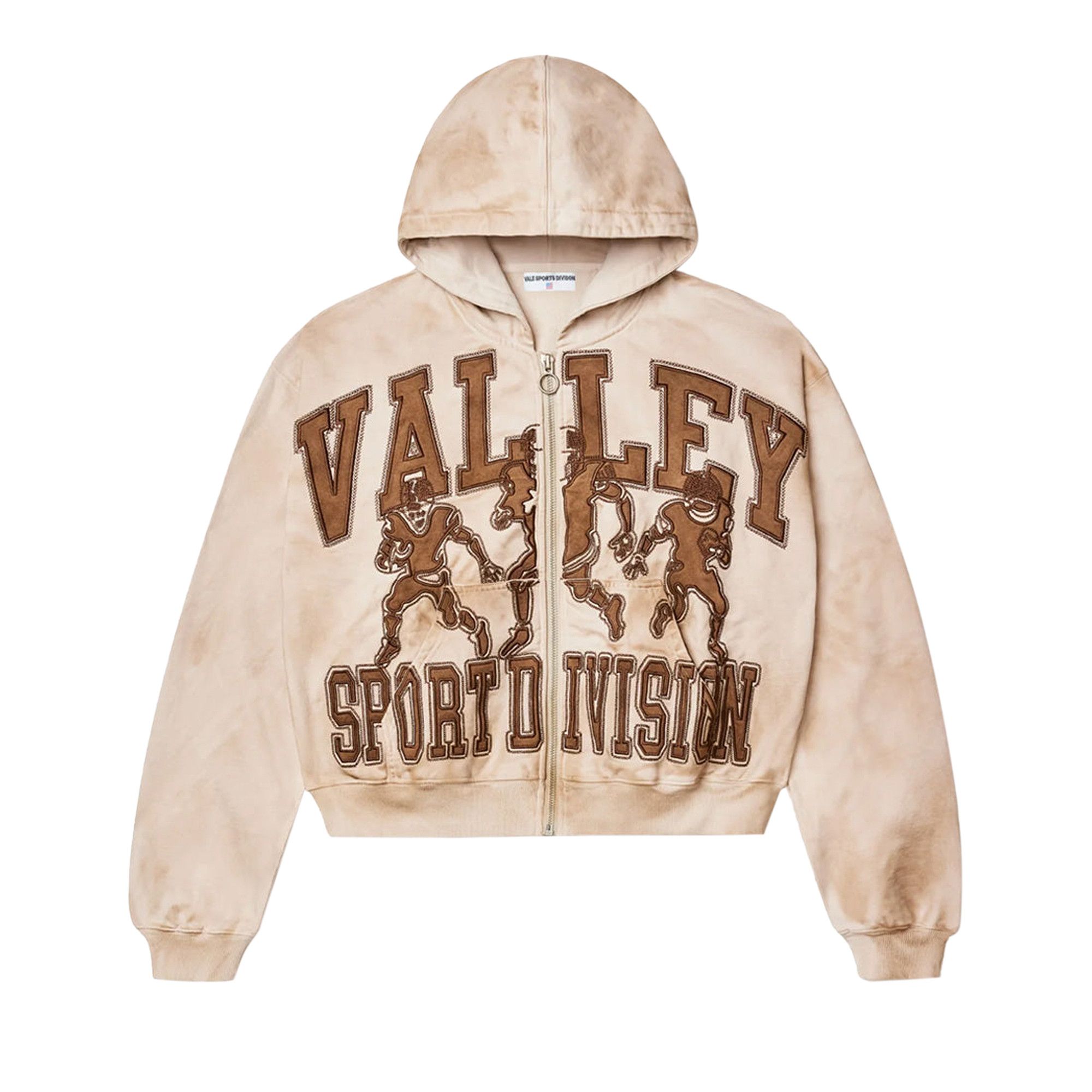 Buy Vale Forever Mud Friday Zip Up Hoodie 'Brown' - 11451