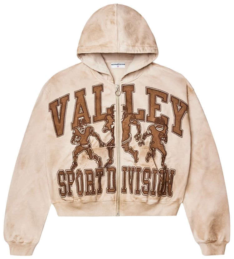 Vale Forever Mud Friday Zip Up Hoodie Brown