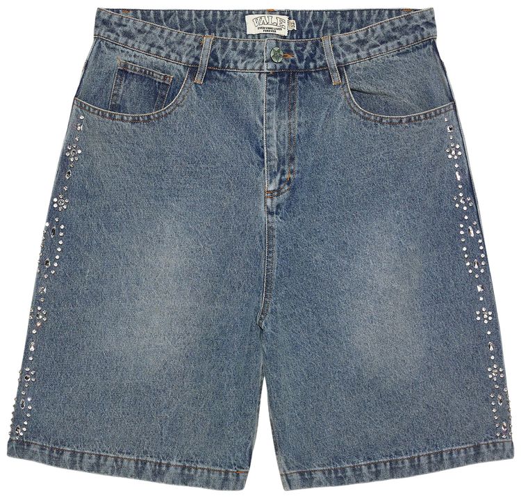 Vale Forever Crystal Jorts Blue