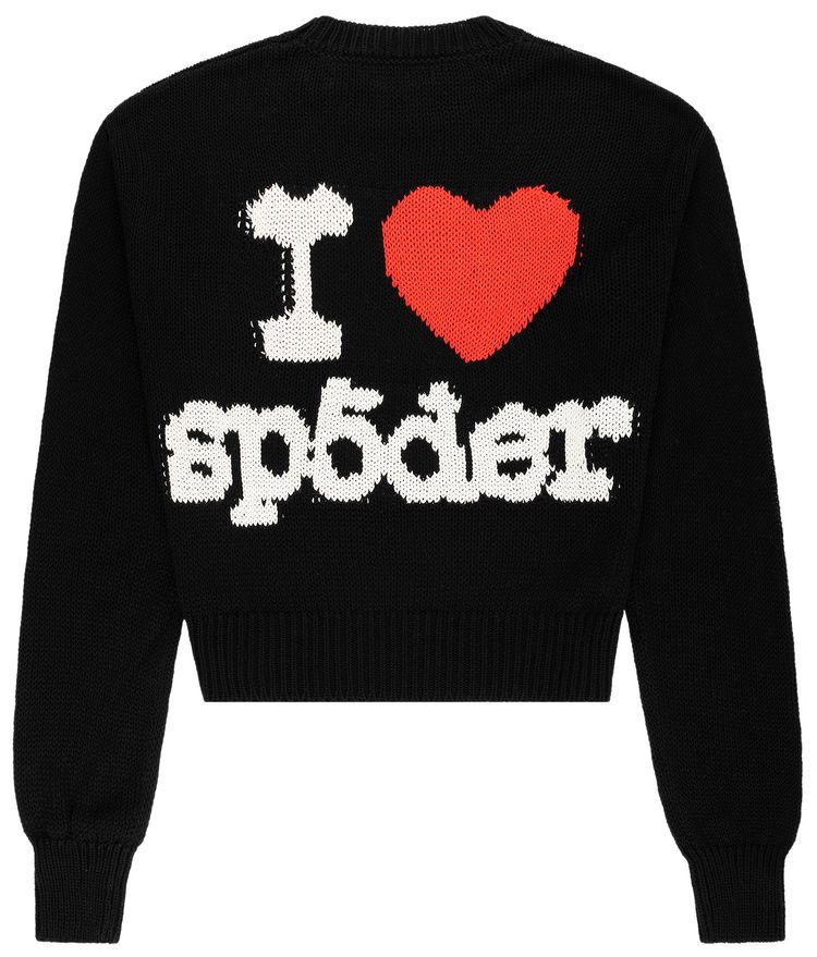 Sp5der Souvenir Sweater Black