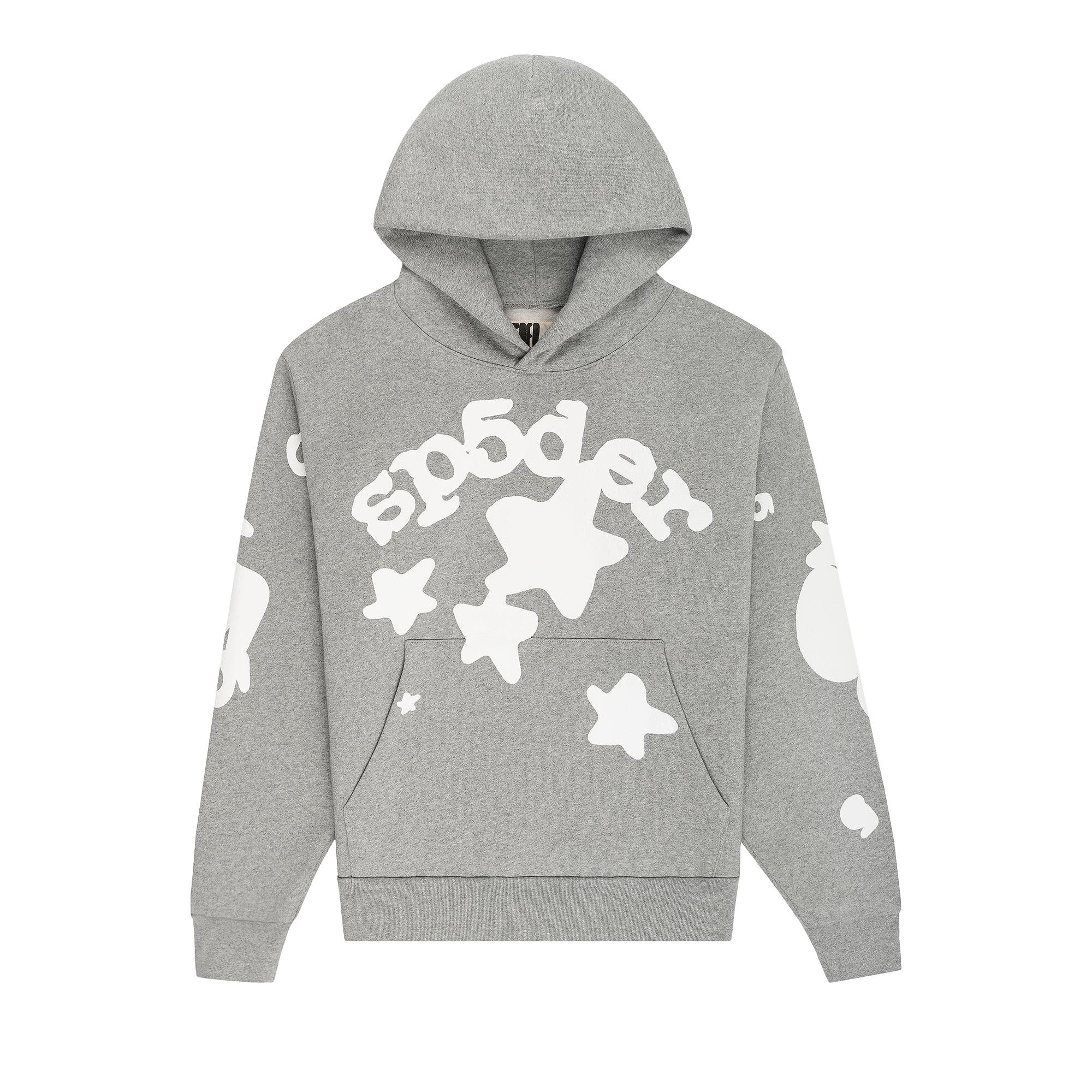 Buy Sp5der Beluga Hoodie 'Dark Heather Grey' - 02406 1SS2504SBHDHG