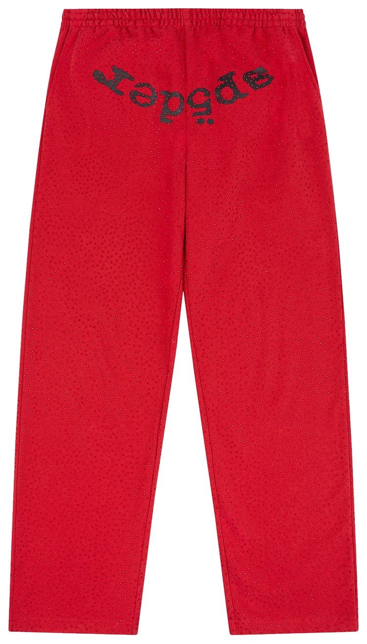 Sp5der Vvs Sweatpant Red