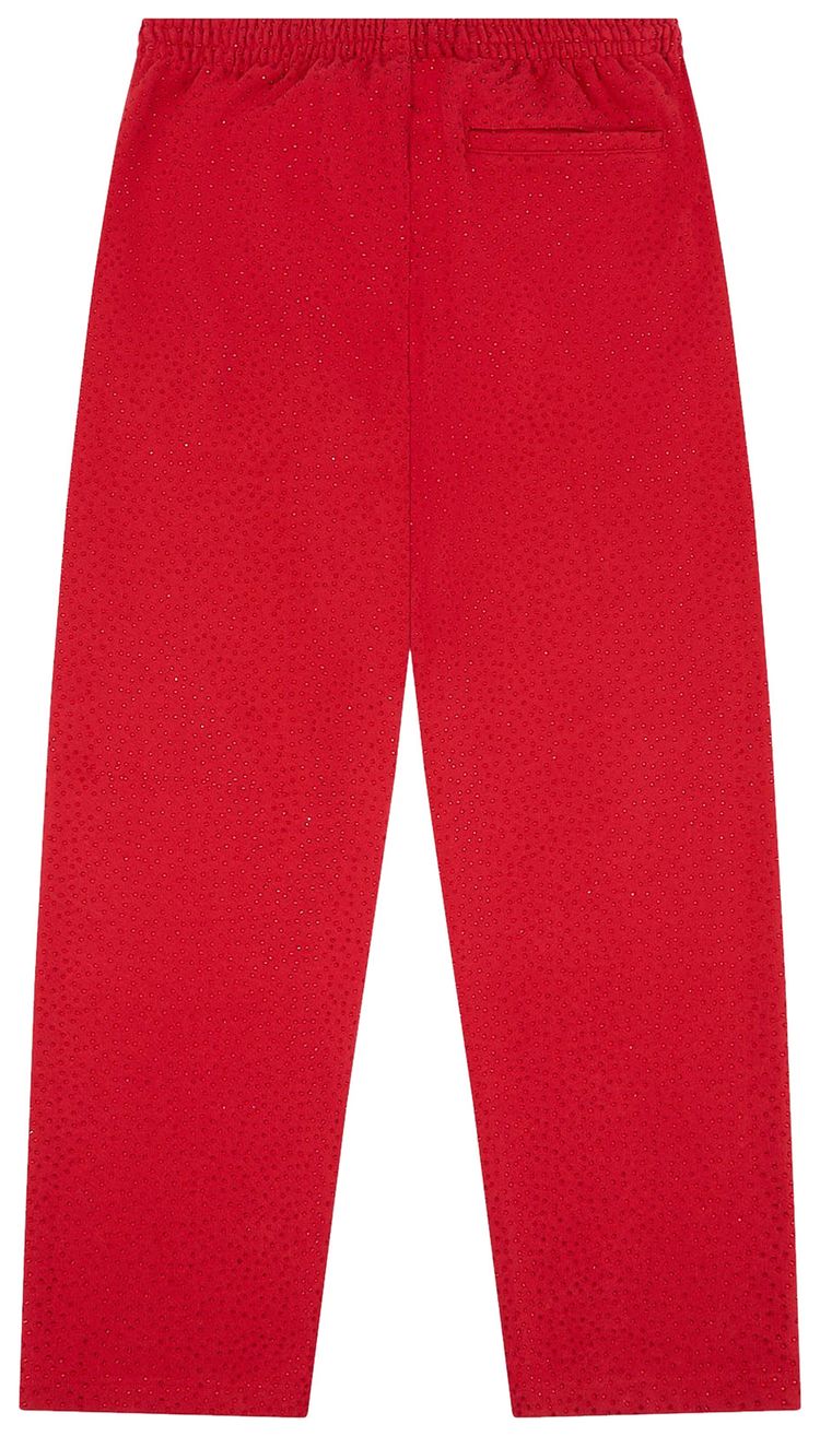 Sp5der Vvs Sweatpant Red