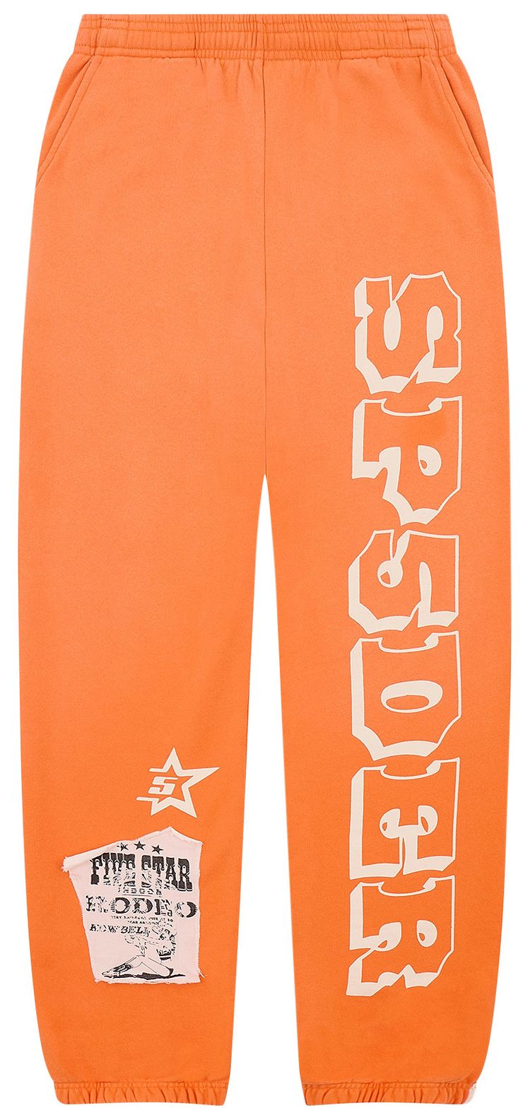 Sp5der 5star Rodeo Sweatpant Orange
