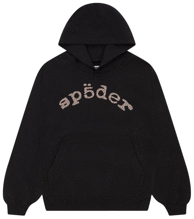 Sp5der Vvs Hoodie Black
