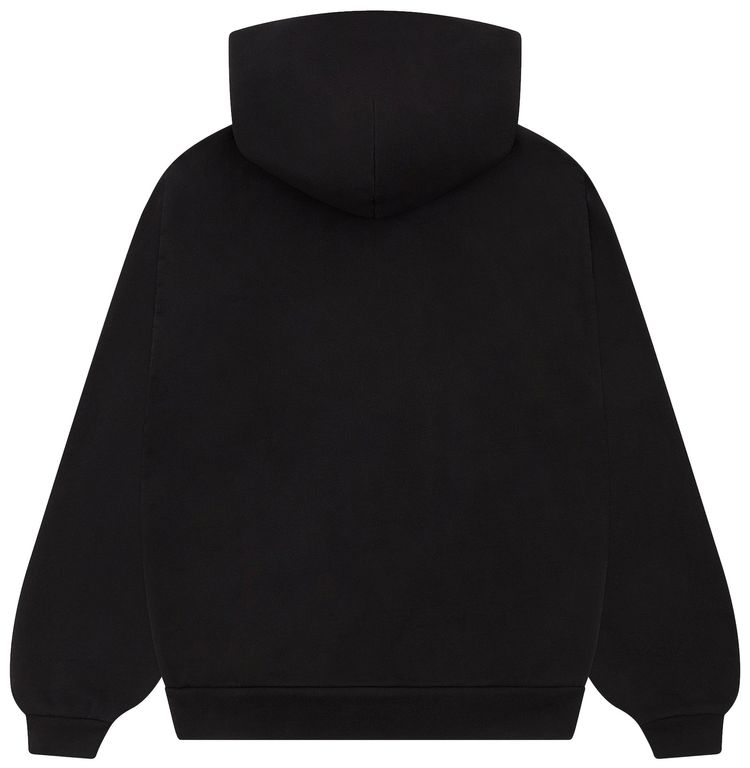 Sp5der Wait Hoodie Black
