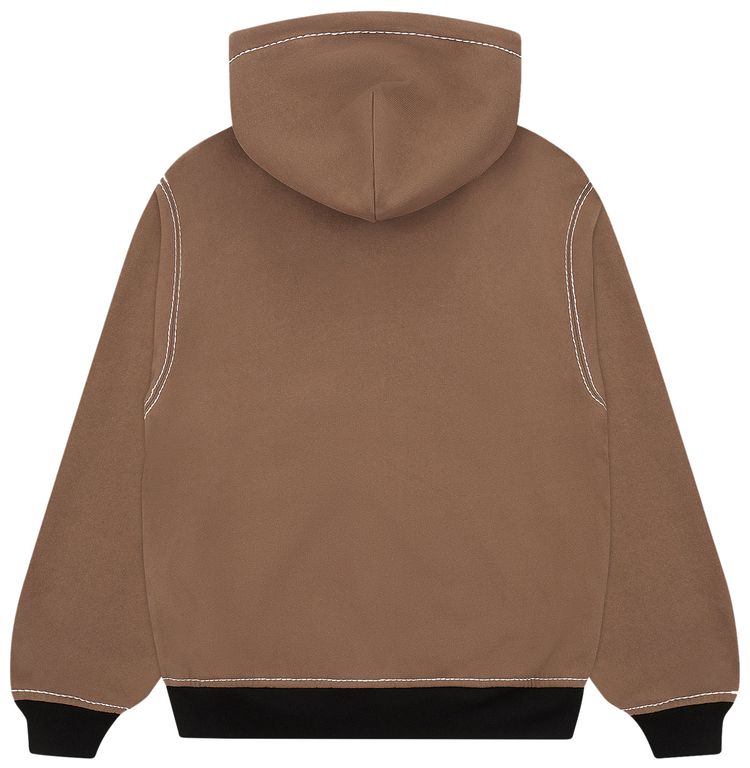Sp5der TF Zip Hoodie Brown