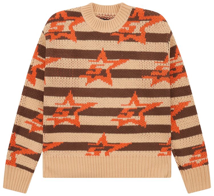 Sp5der 5star Sweater Brown