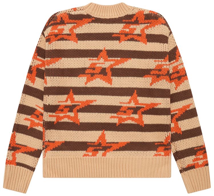 Sp5der 5star Sweater Brown