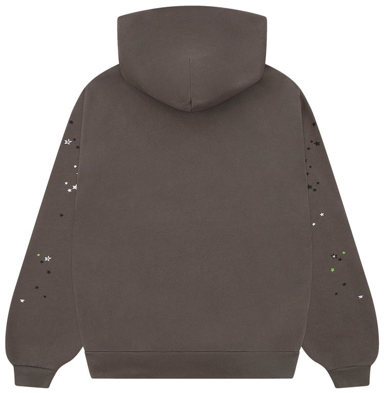 Sp5der Punk V2 Hoodie Wait Grey