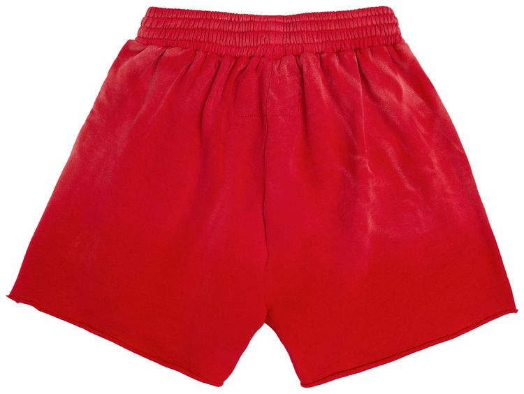 Sp5der Og Logo Sweatshort Red