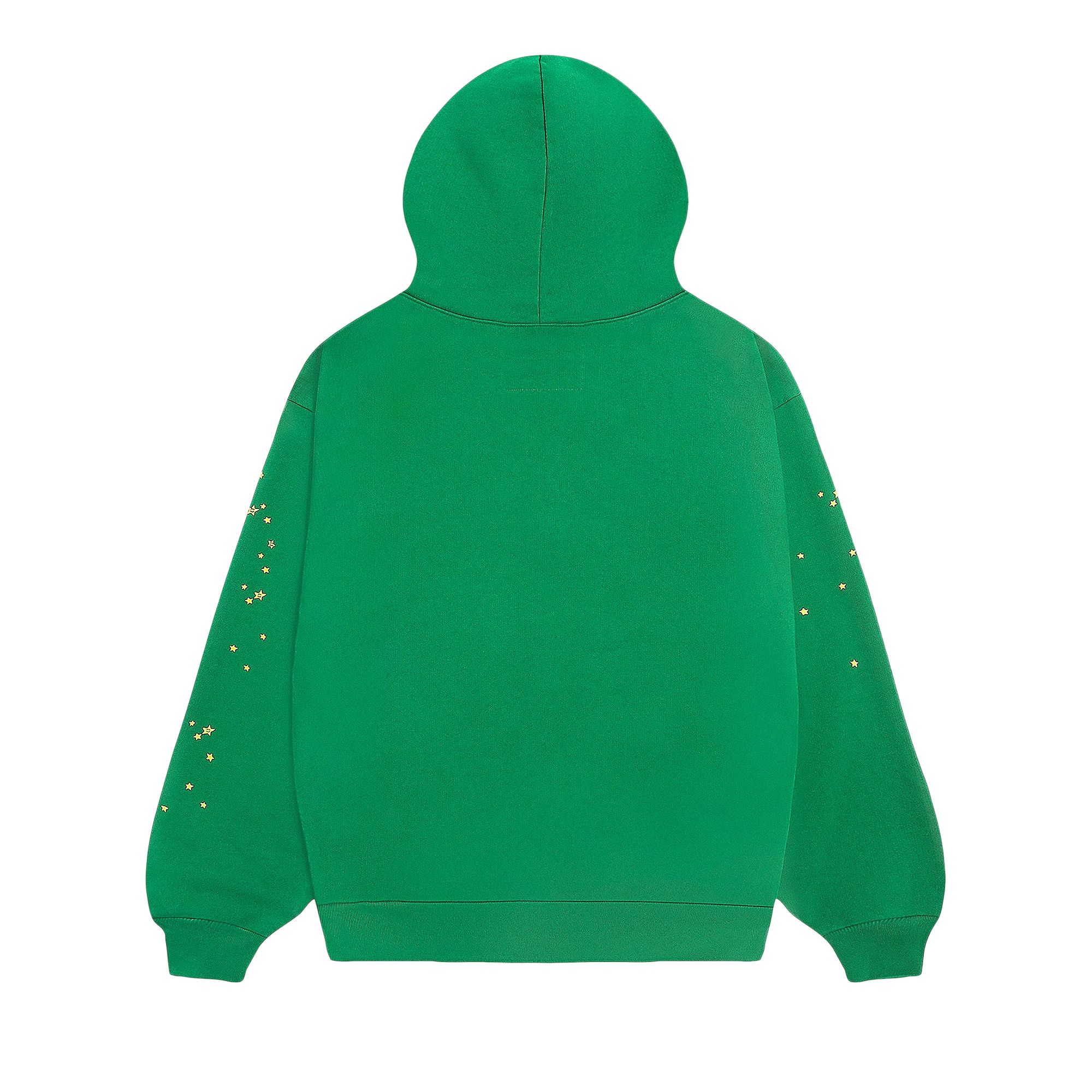 Buy Sp5der Star Og Web V2 Hoodie 'Slime Green' - 02406