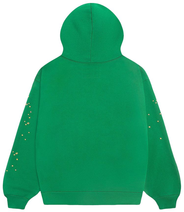 Sp5der Star Og Web V2 Hoodie Slime Green