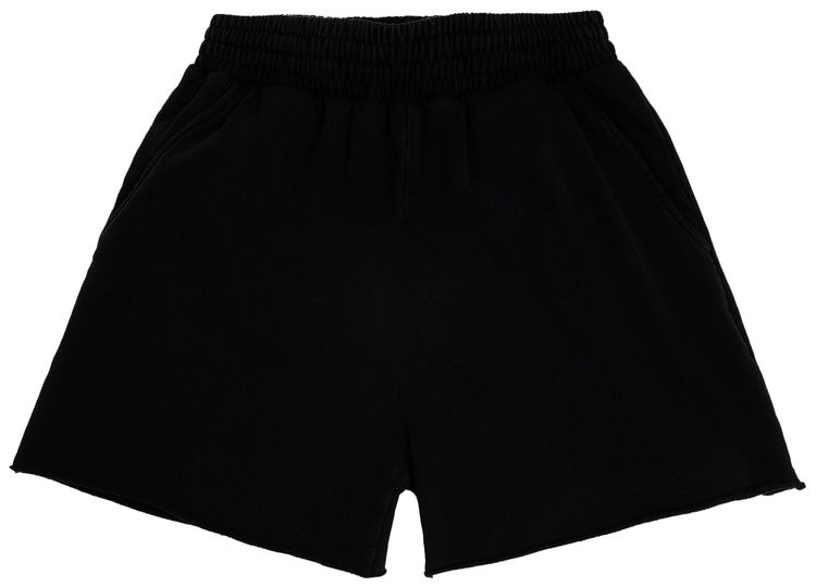 Sp5der Og Logo Embroidered Sweatshort Black