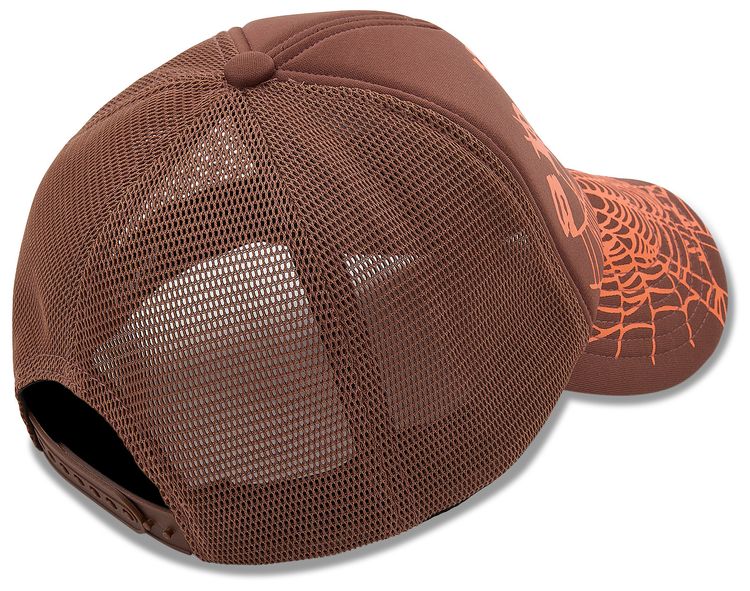 Sp5der Og Web V2 Trucker Brown