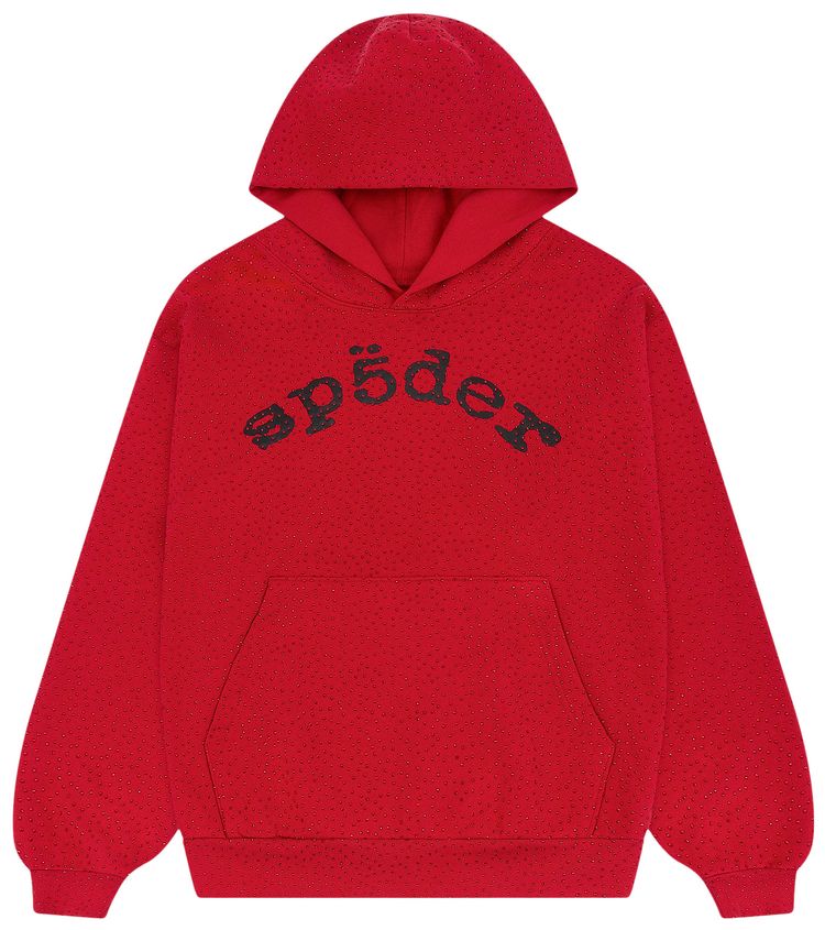 Sp5der Vvs Hoodie Red