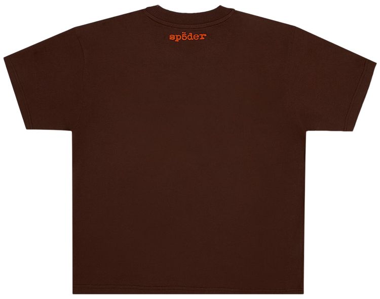 Sp5der Hellcat Kenny Tee Brown
