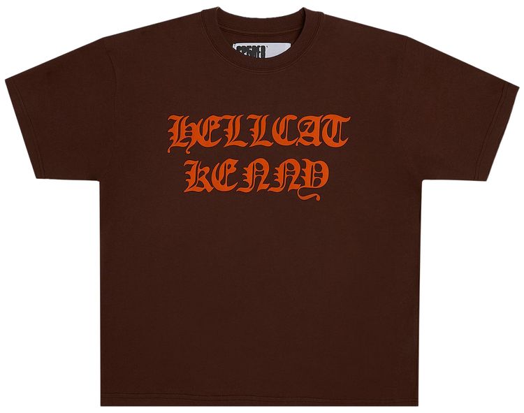 Sp5der Hellcat Kenny Tee Brown
