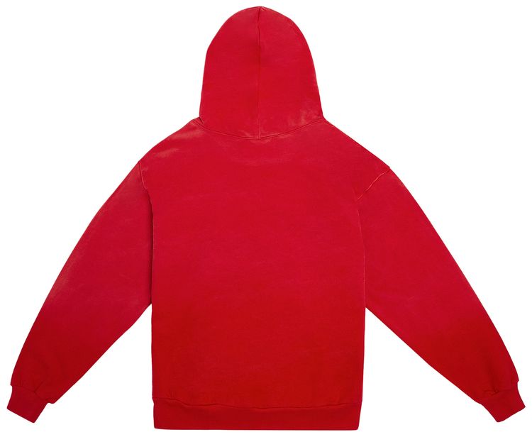 Sp5der Og Logo Hoodie Red