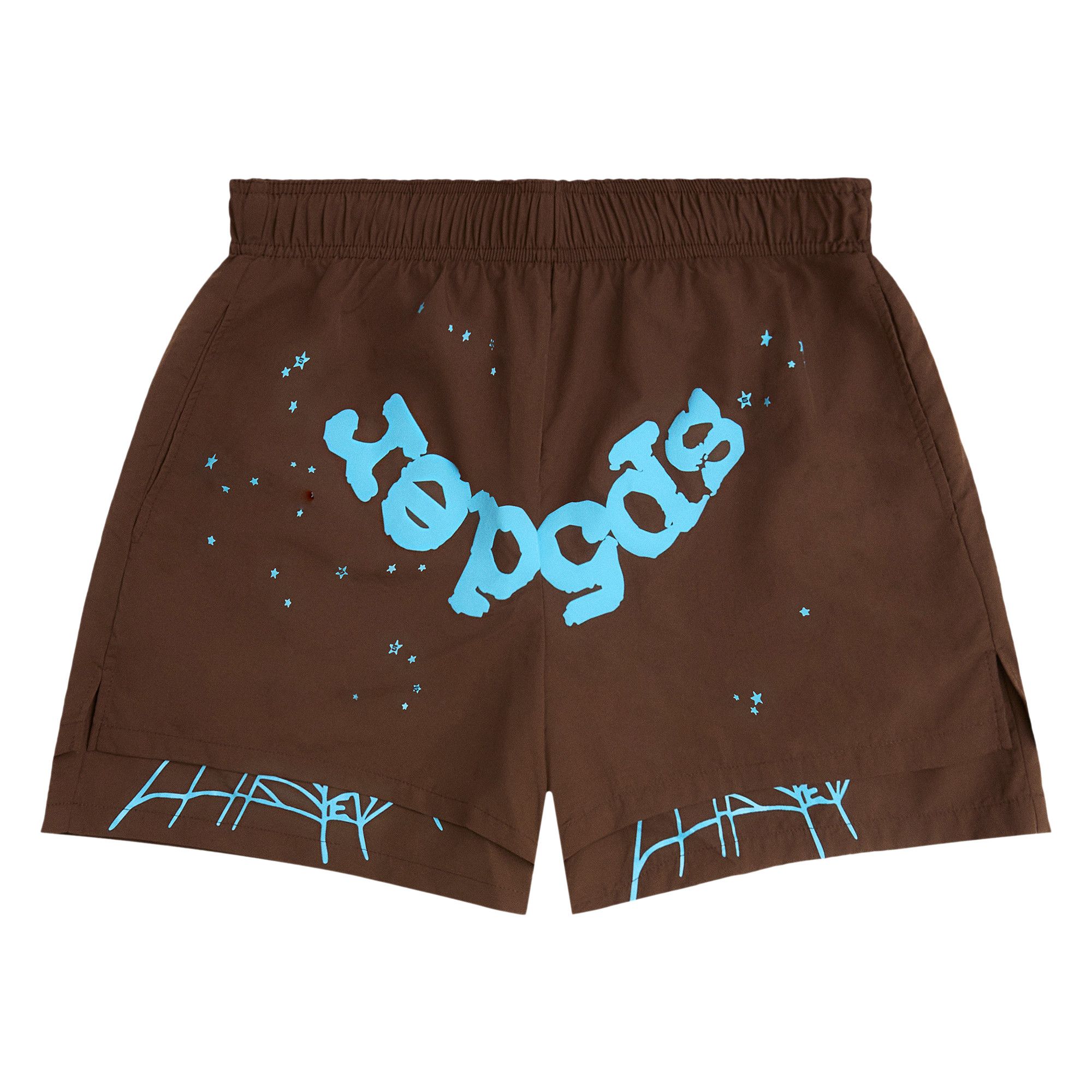 S cow short pants ブラウン THEREDTHREAD / ザレッドスレッド】S cow short pants