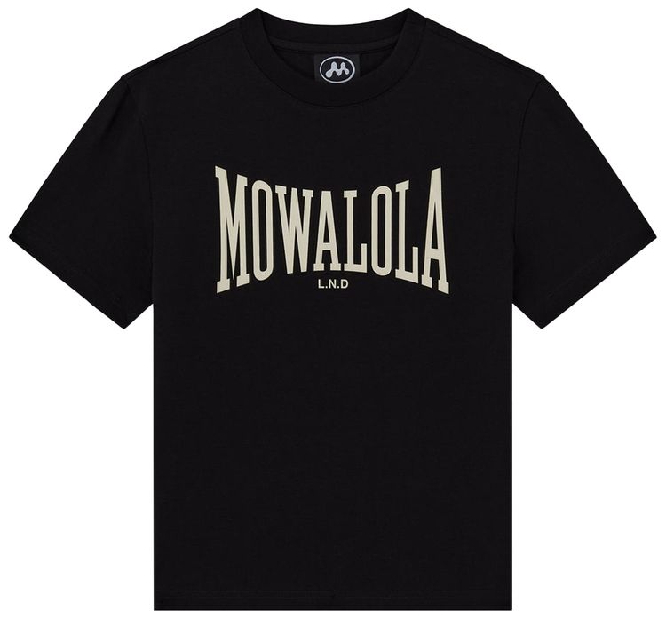 Mowalola Sweat Tee Black