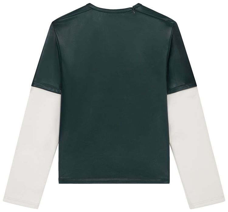 Mowalola Passport Tee Green