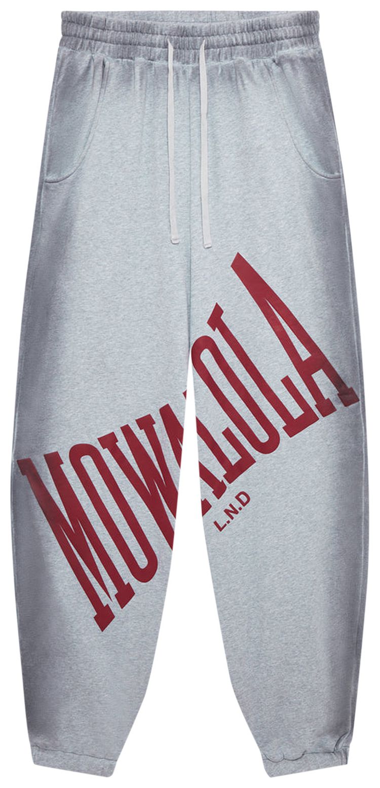 Mowalola Stamp Joggers Grey