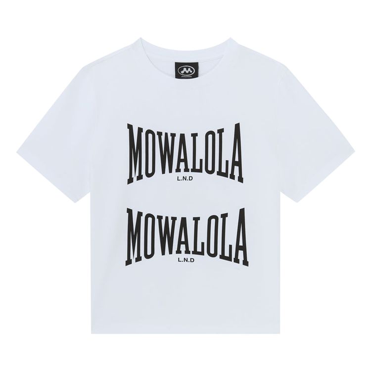 Mowalola Double Sweat Tee White