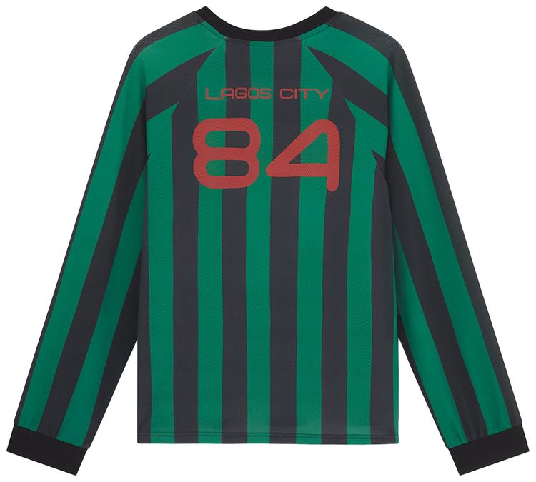 Mowalola Lagos Football Tee Multicolor