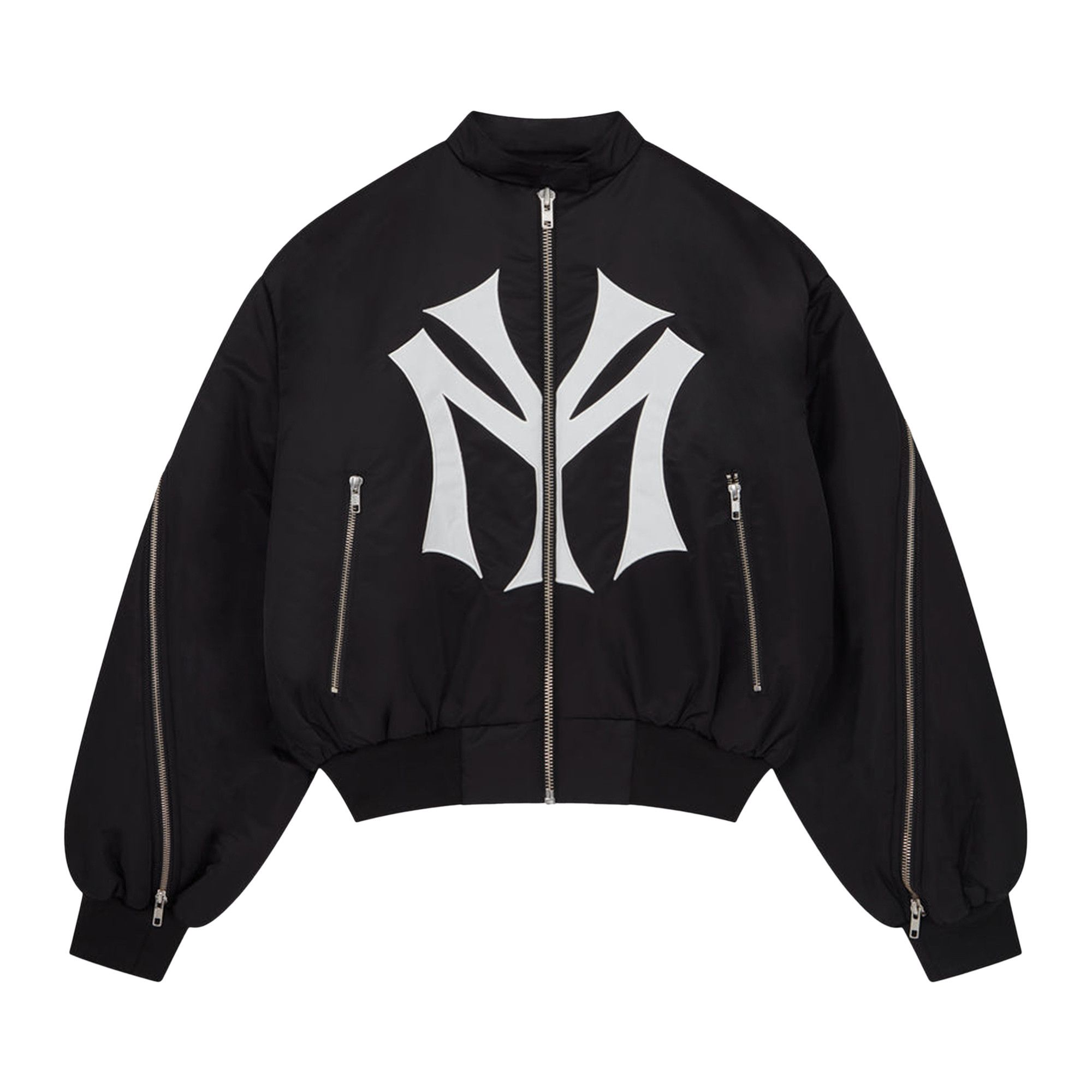 k*様 Mowalola My City Bomber jacket Buy Mowalola MY City Bomber 'Black' - 05083 1SS2406MMCBB