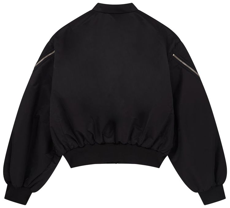 Mowalola MY City Bomber Black