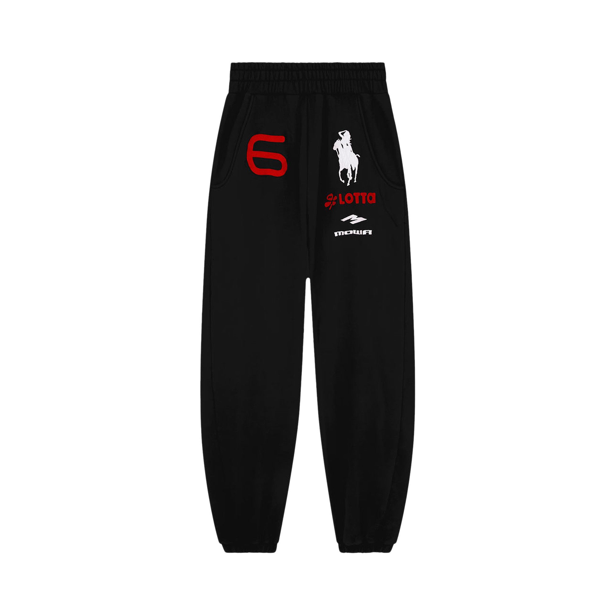 Buy Mowalola ATL Joggers 'Black' - 05083 1SS2405MAJB BLAC | GOAT