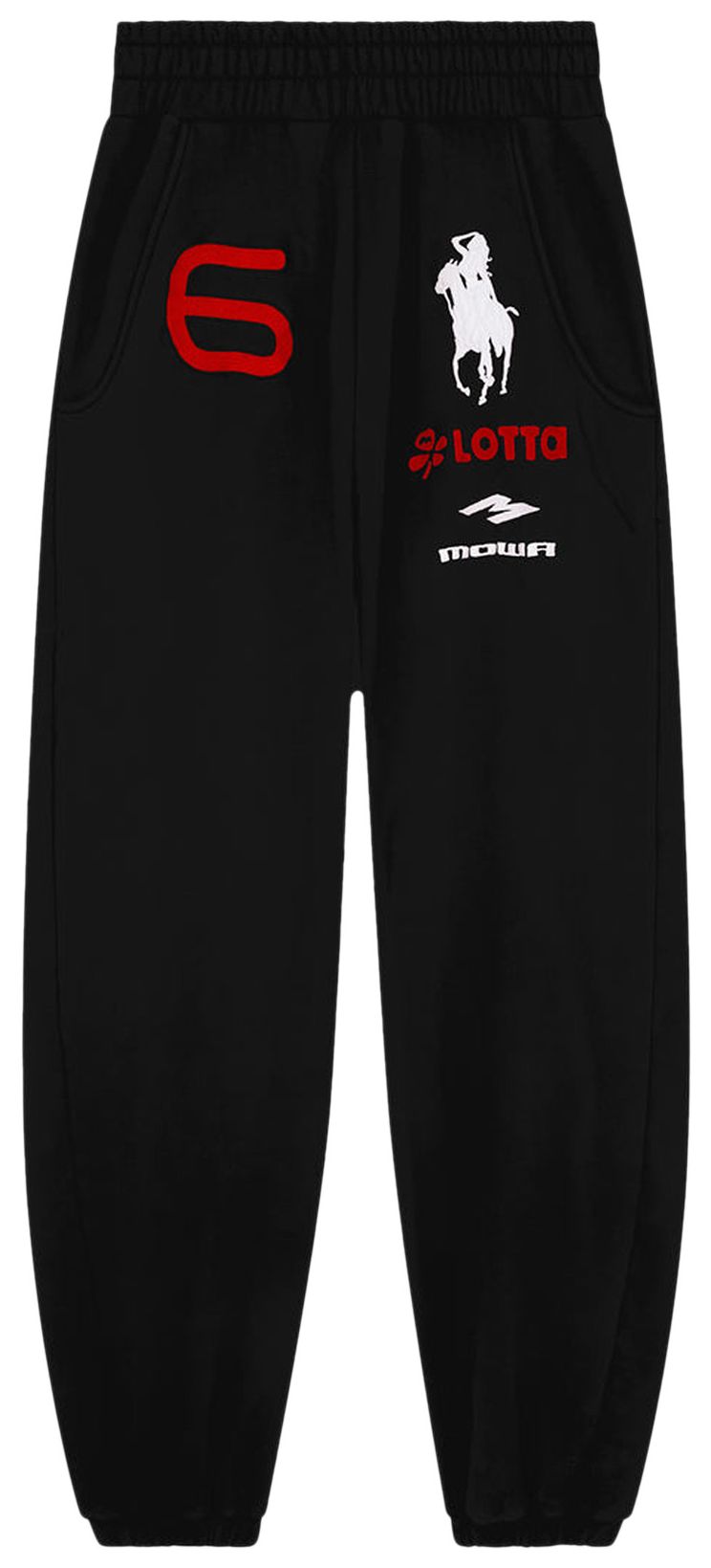 Mowalola ATL Joggers Black