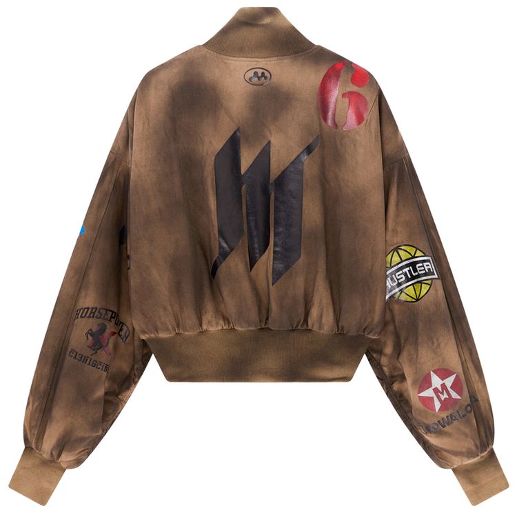 Mowalola Crash Bomber Tan