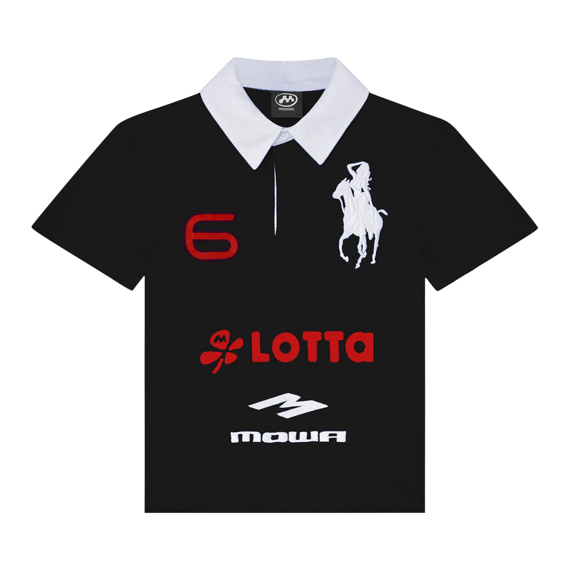 限定値下　MOWALOLA polo men black S* 限定値下 MOWALOLA polo men black S*（Men's Settebello S/S