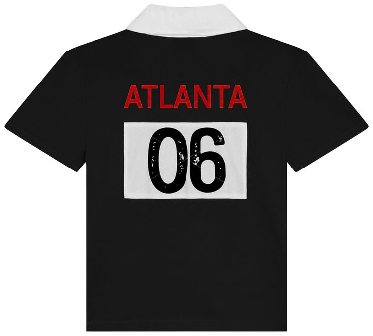 Mowalola ATL Polo Black