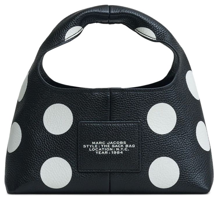 Marc Jacobs The Mini Sack Bag BlackWhite