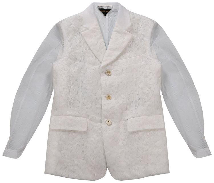 Comme des Garcons Classic Blazer White
