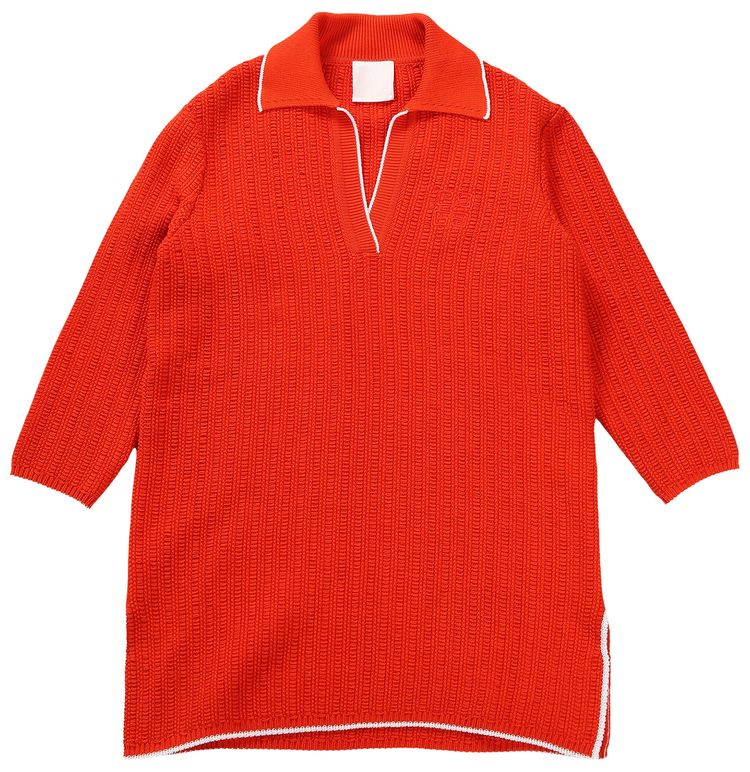 Givenchy Short Polo 4G Dress Orange
