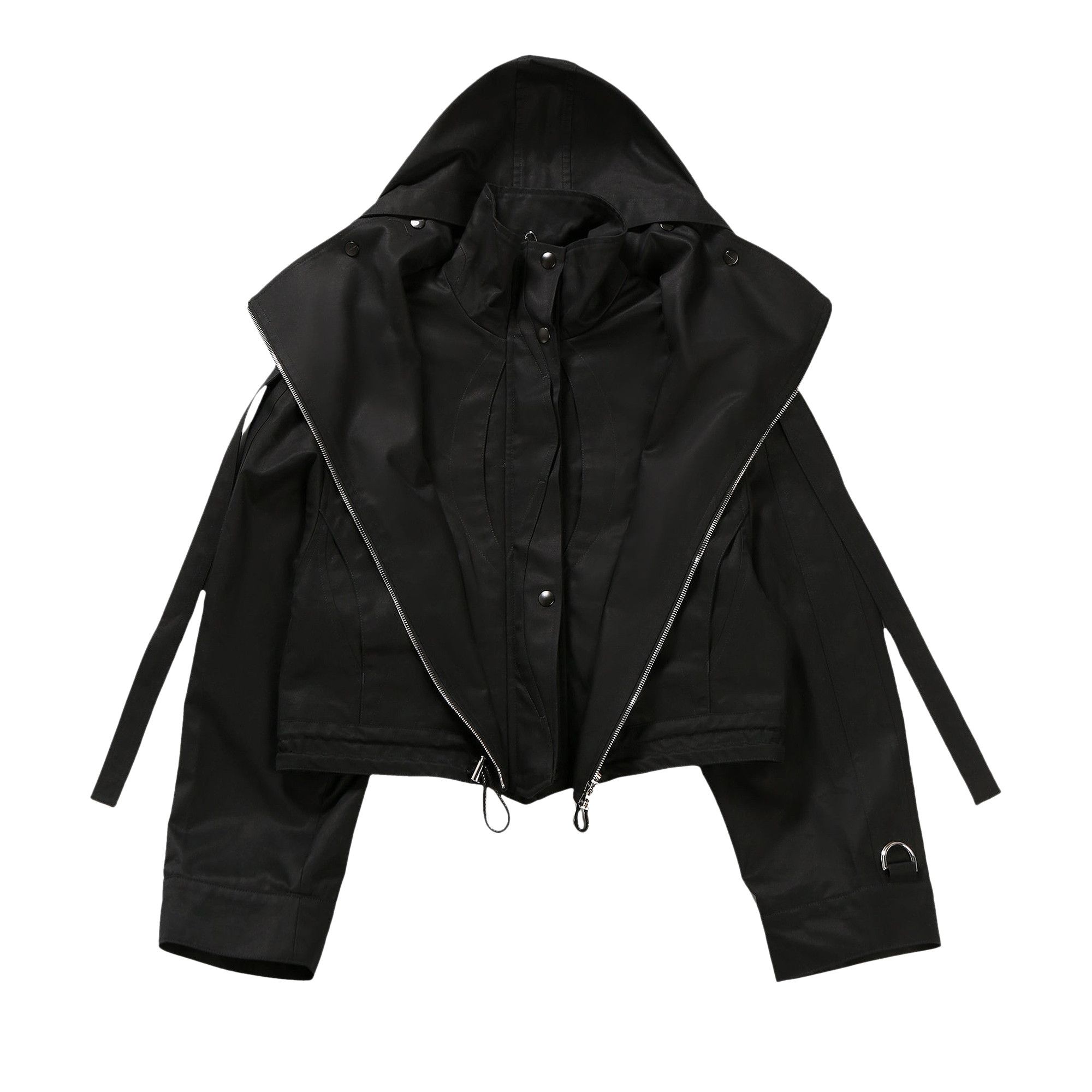【セール】kiko kostadinov 23aw SORELLE JACKET KIKO KOSTADINOV AKETON COAT JET BLACK FW23 | 50%OFF SALE | DOSHABURI