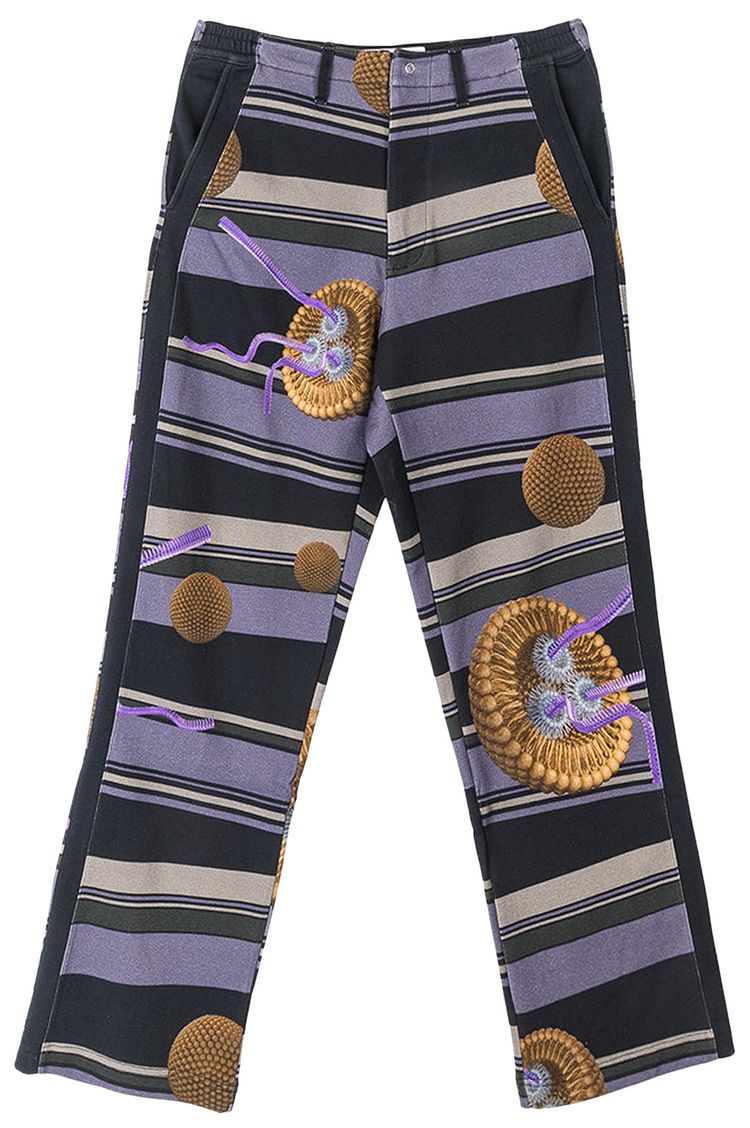 Kiko Kostadinov Riadis Printed Trouser Black Graphic