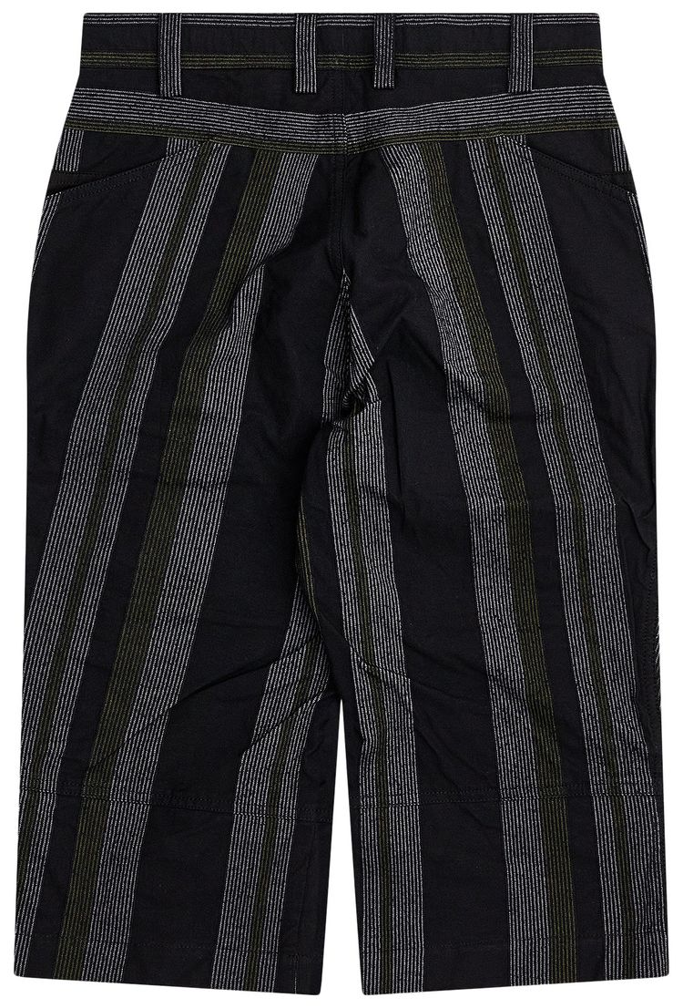 Kiko Kostadinov Inex Snap Shorts BlackGreyGreen