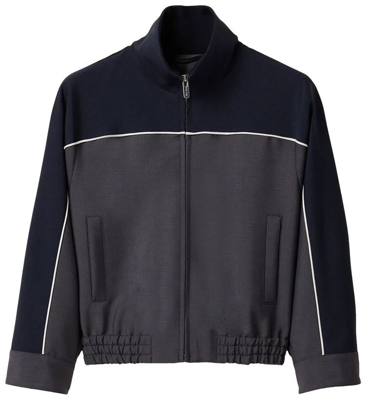 Miu Miu Kid Mohair Jacket HematiteNavy