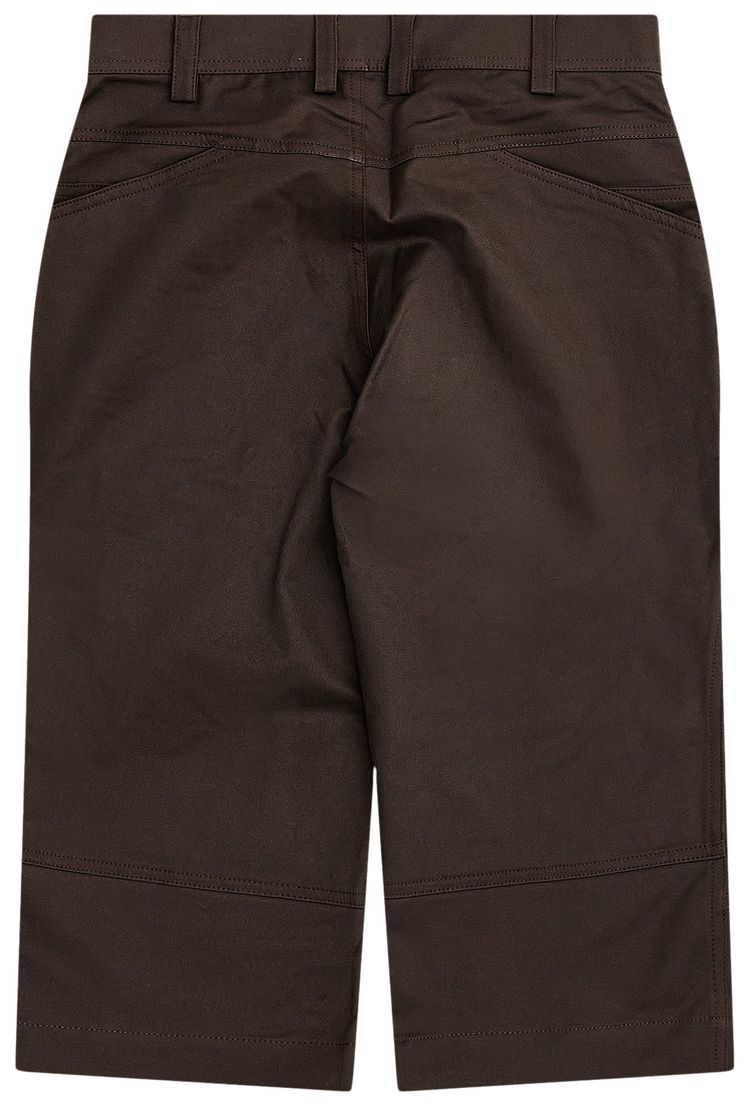 Kiko Kostadinov Inex Snap Shorts Java Brown