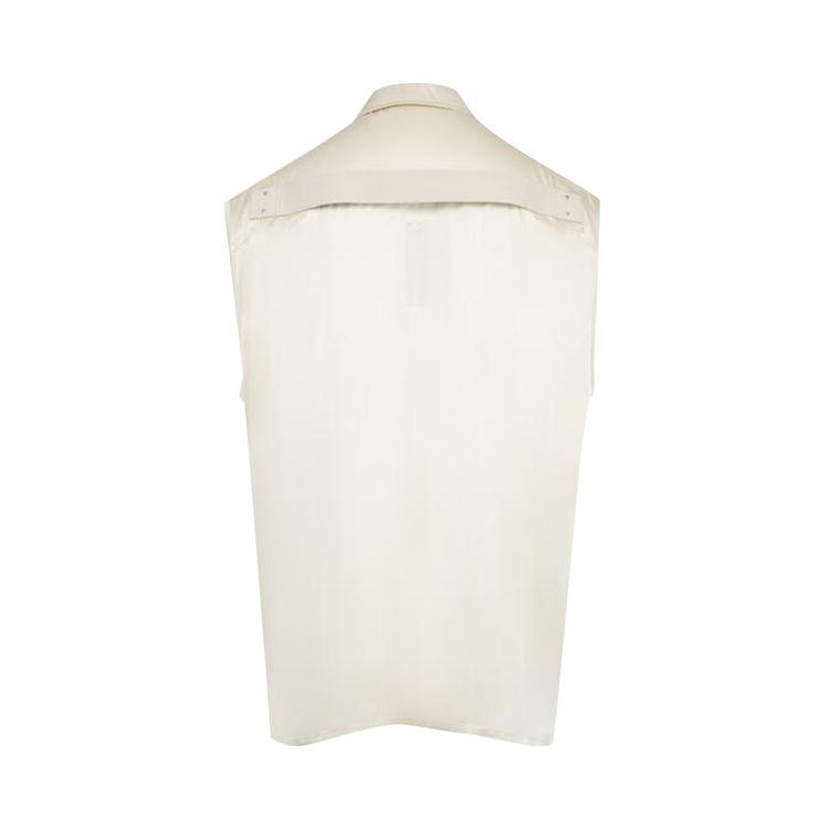 Rick Owens Jumbo Sleeveless Shirt Dinge